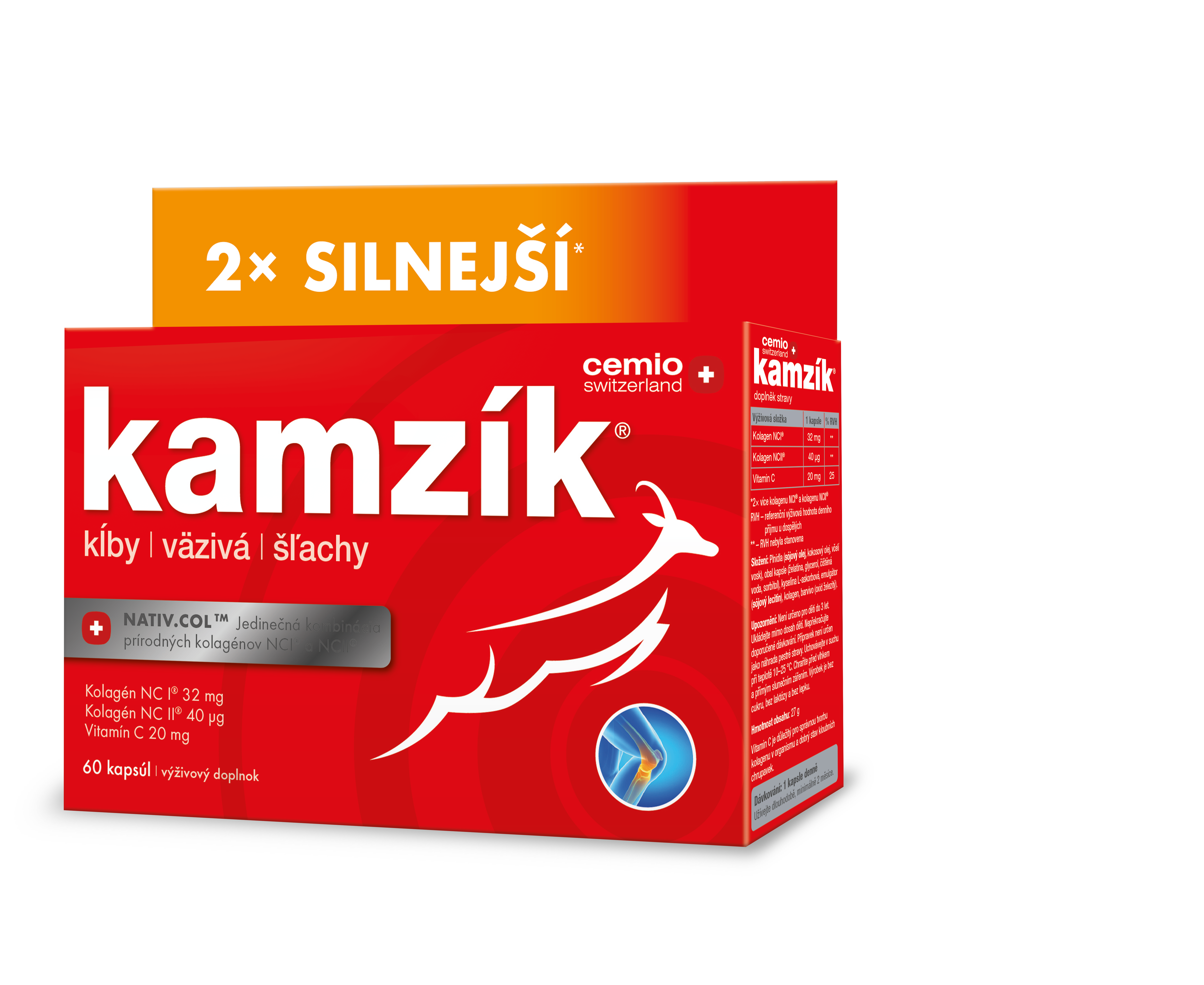 Aké sú výhody produktu Cemio Kamzík®?