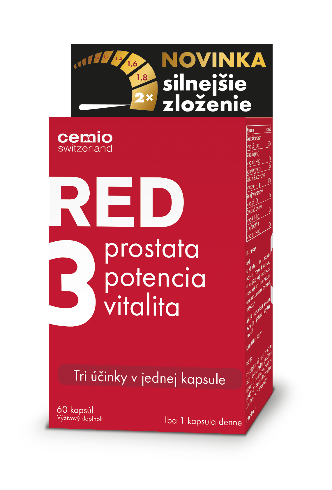 Aké sú výhody produktu Cemio RED3®?