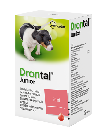 Drontal® Junior pre šteniatka a mladé psy