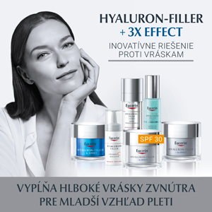 Eucerin Hyaluron-Filler + 3X EFFECT na účinné vyplnenie vrások