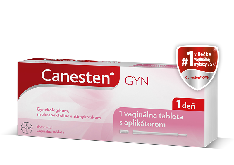 Jednorazová liečba Canesten GYN 1 deň – osvedčená forma vaginálnej tablety