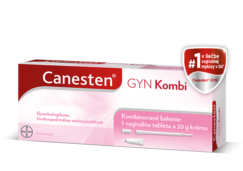 Kombinovaná liečba Canesten GYN Kombi