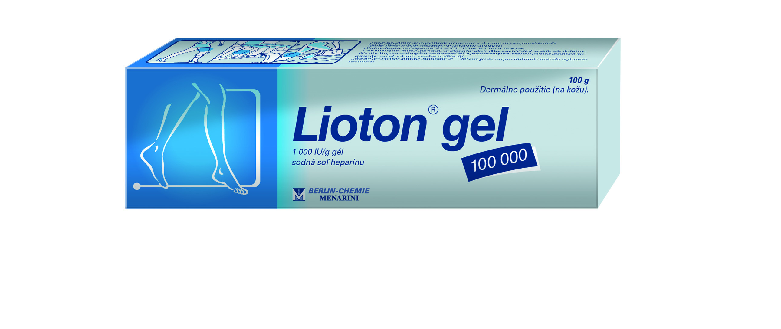 V akých baleniach je Lioton® gel 100 000 dostupný?