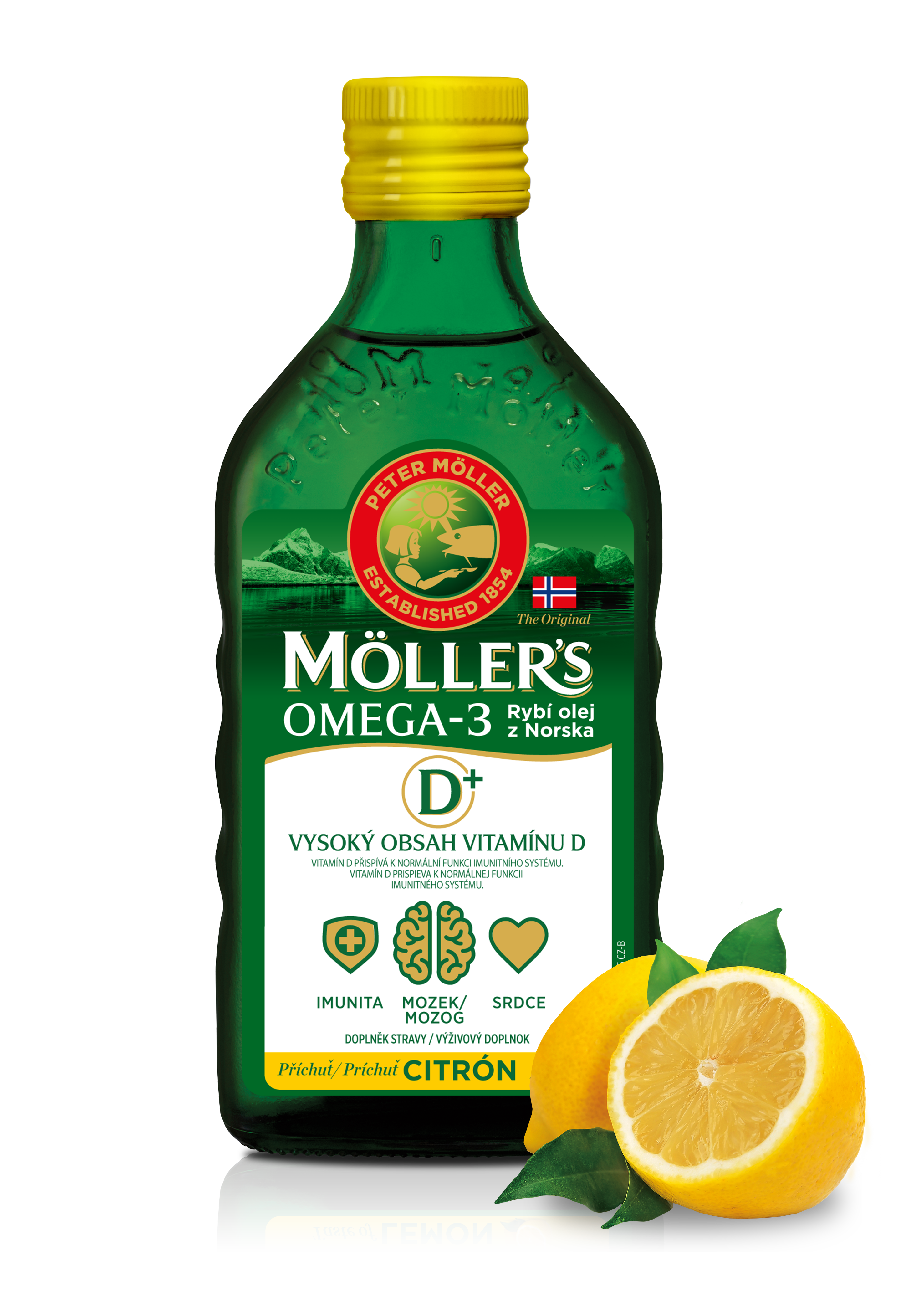 Rybí olej so zvýšeným obsahom vitamínu D