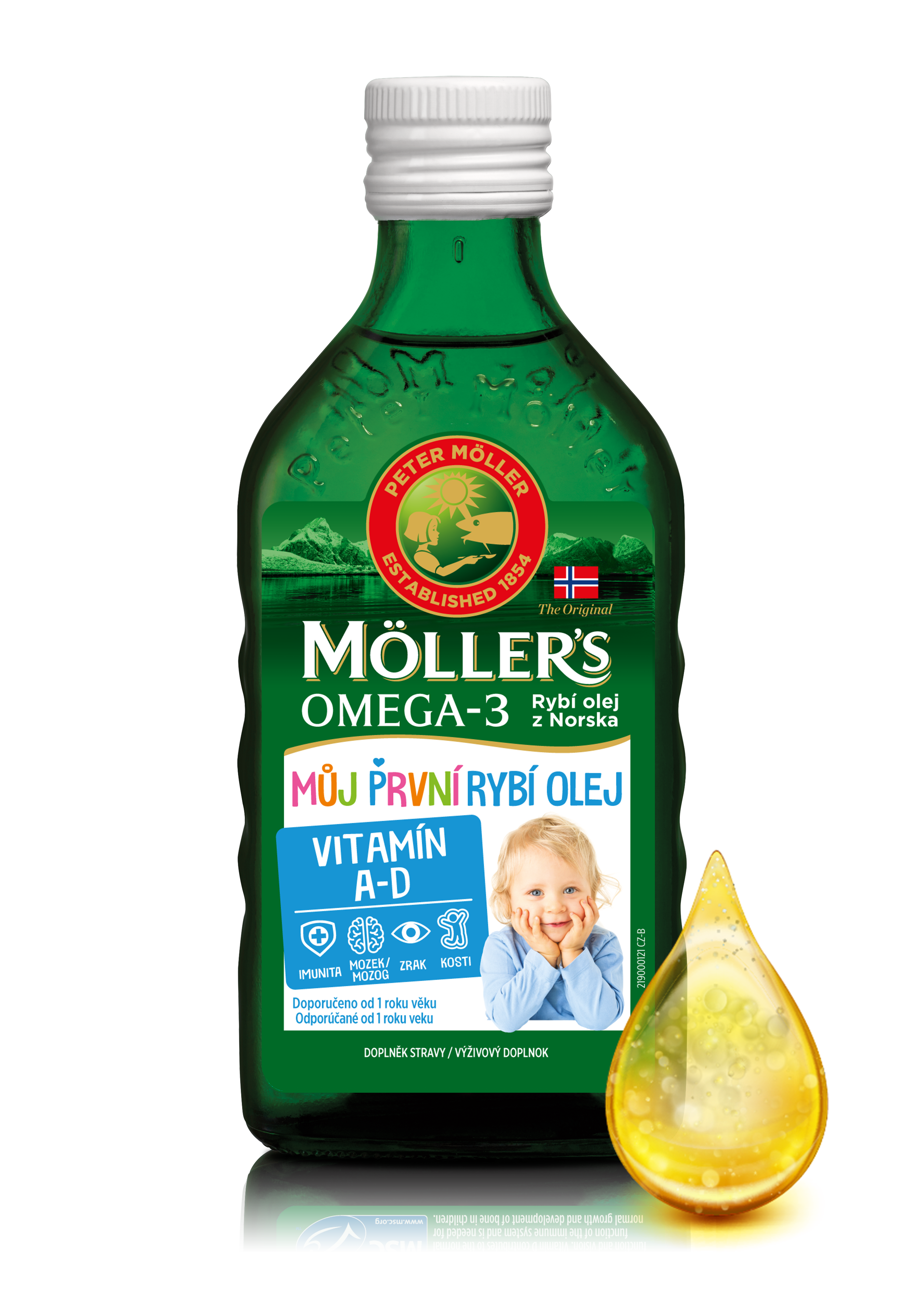 Môj prvý rybí olej – pre najmenšie deti