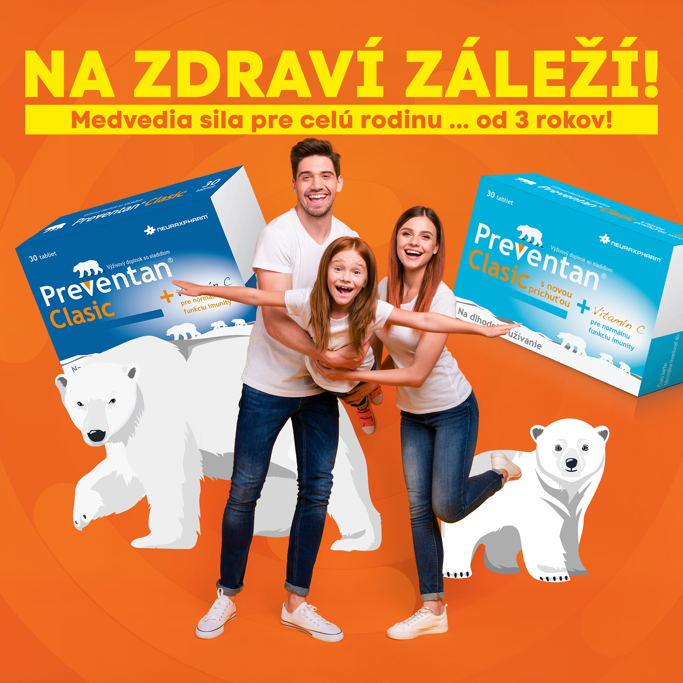 Preventan® Clasic – dlhodobé posilnenie imunity celej rodiny