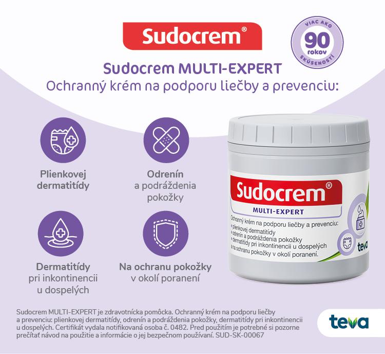 Čo je Sudocrem MUTLI-EXPERT?