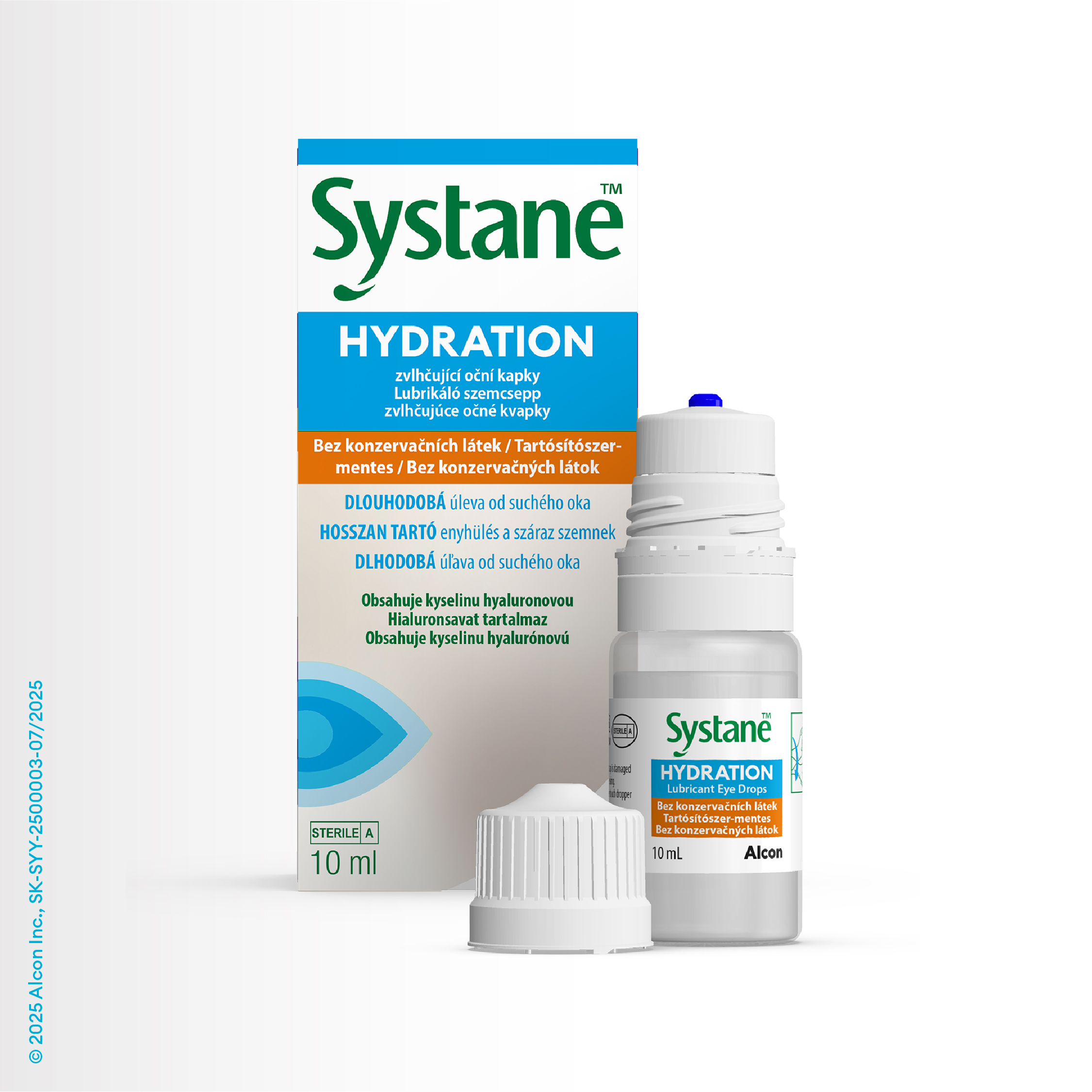 Systane® HYDRATION bez konzervačných látok – pre dlhotrvajúcu úľavu od suchých očí