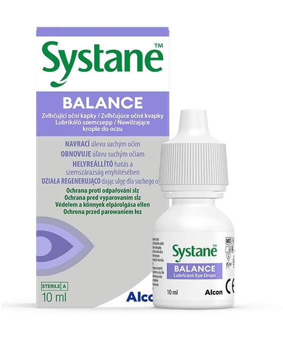 Systane® BALANCE – pre dlhotrvajúcu úľavu od suchých očí a ochranu proti vyparovaniu sĺz