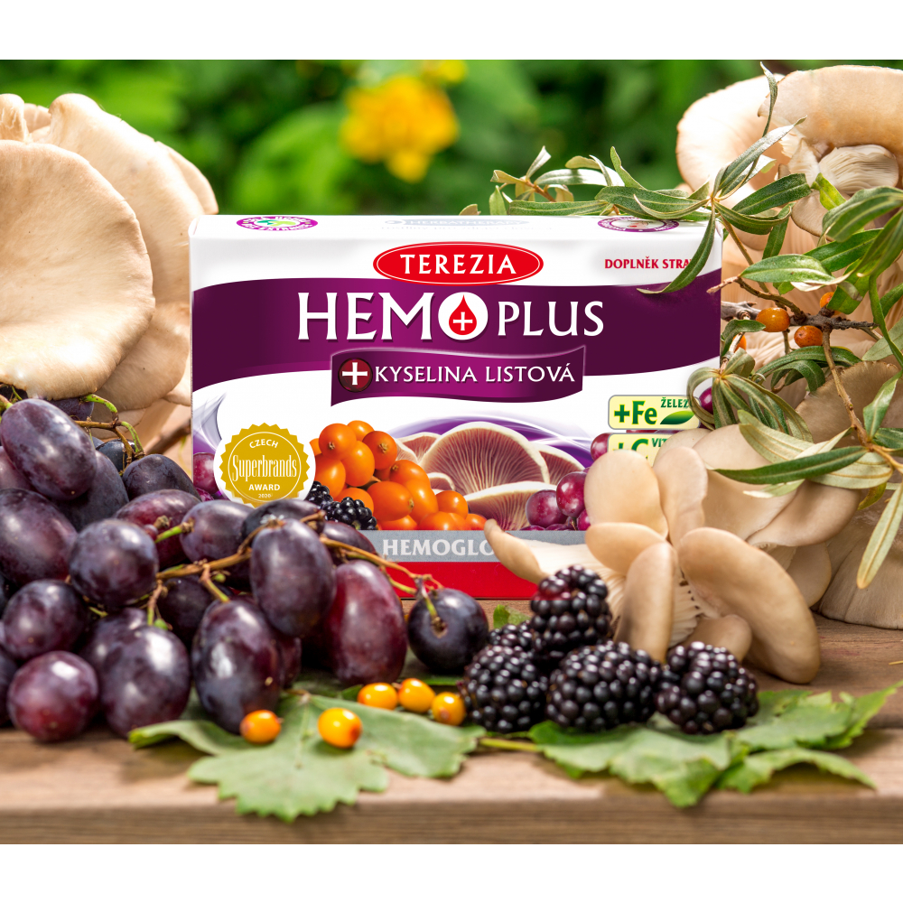 Hemoplus + kyselina listová – krvtotvorba