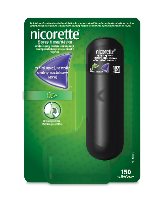 Orálne spreje Nicorette® Spray