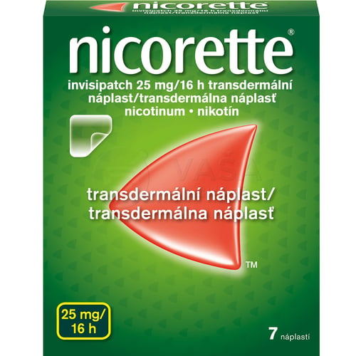 Transdermálne náplasti Nicorette® Invisipatch