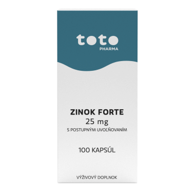 Fotografia produktu TOTO Zinok Forte 25 mg
